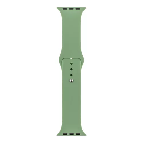 OBAL:ME Apple Watch 42-49mm szilikon szíj, M-L - zöld
