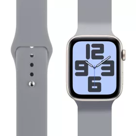 OBAL:ME Apple Watch 42-49mm szilikon szíj, M-L  - szürke