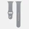 OBAL:ME Apple Watch 42-49mm szilikon szíj, M-L  - szürke