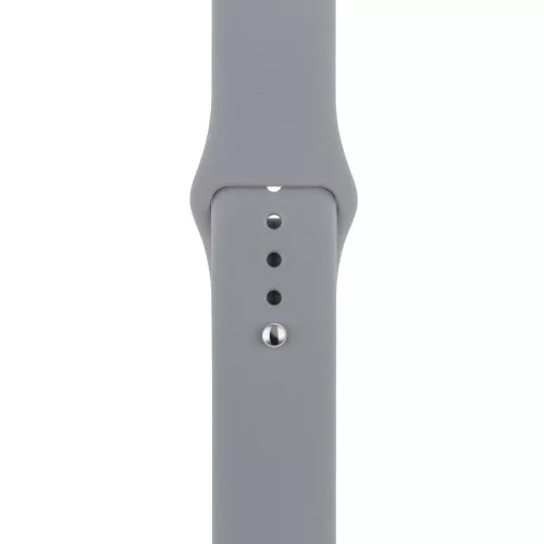 OBAL:ME Apple Watch 42-49mm szilikon szíj, M-L  - szürke