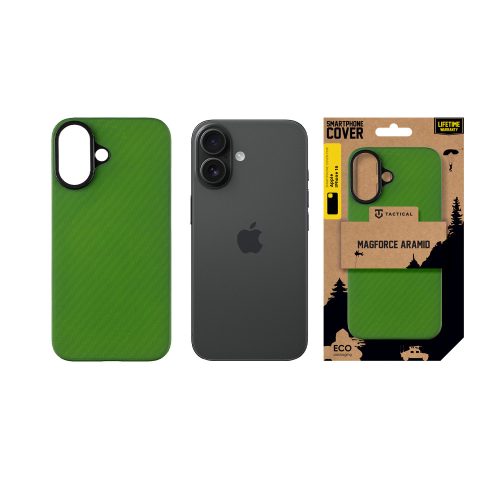 Tactical MagForce Aramid tok, Apple iPhone 16  - Green Toad