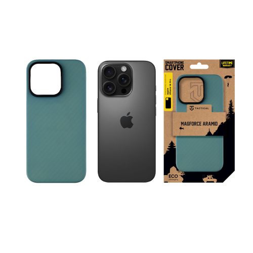 Tactical MagForce Aramid tok, Apple iPhone 16 Pro  - Blue Jay