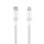 Tactical Stitch Thread Cable USB-C/Lightning 1m White