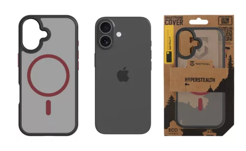 Tactical MagForce Hyperstealth 2.0 tok, Apple iPhone 17 Black/Red