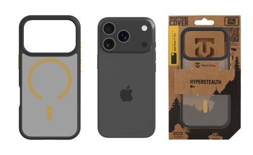 Tactical MagForce Hyperstealth 2.0 tok, Apple iPhone 17 Pro Black/Yellow