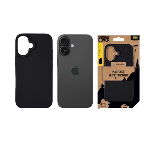 Tactical MagForce Velvet Smoothie tok, Apple iPhone 16 Asphalt -