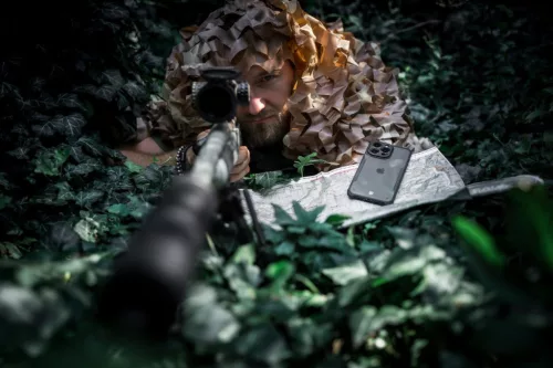 Tactical Quantum Stealth tok, Apple iPhone Air - átlátszó- fekete