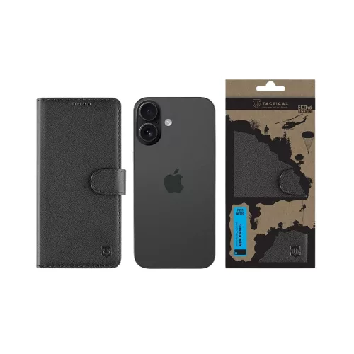Tactical Field Notes pro Apple iPhone 17 - fekete