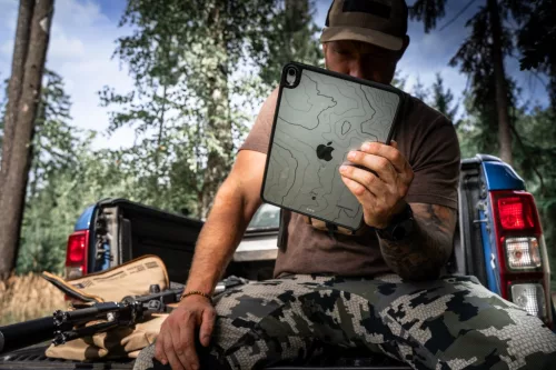 Tactical Warthog tok – Apple iPad 10.2 (2019/2020/2021) – aszfaltszürke