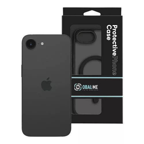 OBAL:ME MagNetix Outline tok, Apple iPhone 16e / 17e - Black