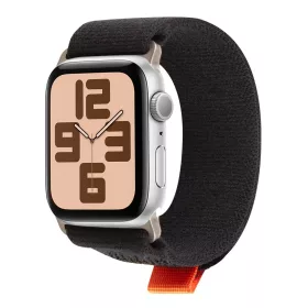   OBAL:ME Textil szíj Apple Watch 42-49 mm M-L - fekete/narancs