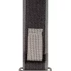 OBAL:ME Textil szíj Apple Watch 42-49 mm M-L - szürke/zöld