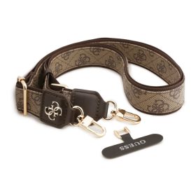 Guess Crossbody Strap PU 4G Metal Logo Brown - barna