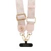 Guess Crossbody Strap PU 4G Metal Logo Pink - rózsaszín