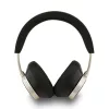 Guess PU Leather 4G Classic Logo ENC Wireless Headphone Black - fekete
