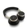 Guess PU Leather 4G Classic Logo ENC Wireless Headphone Black - fekete
