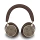Guess PU Leather 4G Classic Logo ENC Wireless Headphone Brown - barna