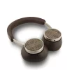 Guess PU Leather 4G Classic Logo ENC Wireless Headphone Brown - barna