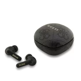   Guess PU 4G Metal Logo TWS vezeték nélküli fülhallgató – fekete