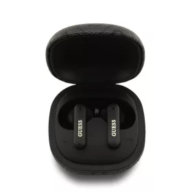   Guess PU 4G Metal Logo TWS vezeték nélküli fülhallgató – fekete