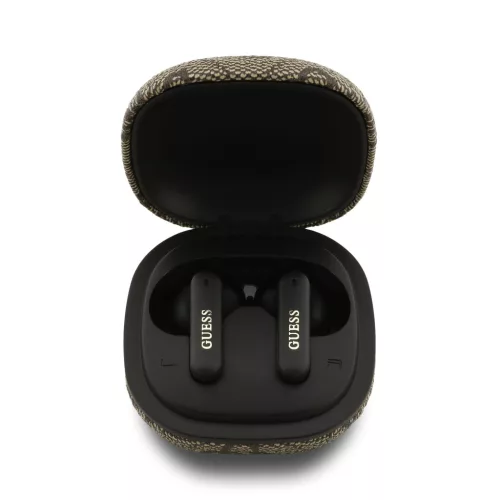 Guess PU 4G Metal Logo ENC vezeték nélküli fülhallgató – barna