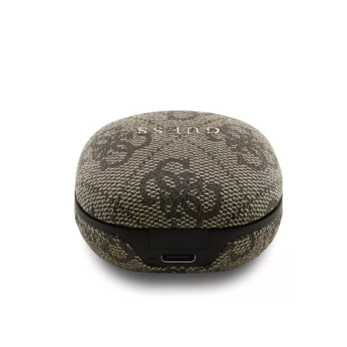 Guess PU 4G Metal Logo ENC vezeték nélküli fülhallgató – barna