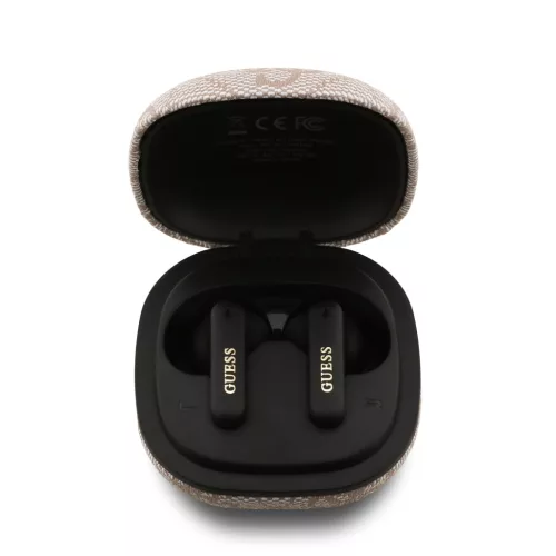 Guess PU 4G Metal Logo ENC vezeték nélküli fülhallgató – rózsaszín