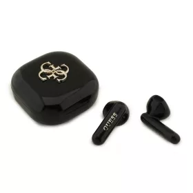   Guess 4G Metal Logo vezeték nélküli fülhallgató – fekete