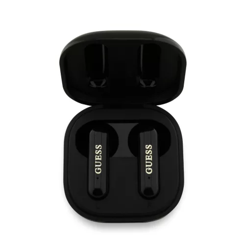 Guess 4G Metal Logo vezeték nélküli fülhallgató – fekete