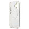 Guess PC/TPU Mirror 4G Glitter Logo MagSafe tok, iPhone 17 - arany