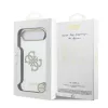 Guess PC/TPU Mirror 4G Glitter Logo MagSafe tok, iPhone Air - arany