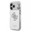 Guess PC/TPU Mirror 4G Glitter Logo MagSafe tok, iPhone 17 Pro Max - arany