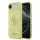 Guess Liquid Silicone 4G Metal Logo tok, iPhone Air - sárga