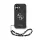 Guess PU 4G Metal Logo Strap tok, iPhone 17 - fekete -