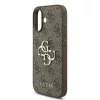 Guess PU 4G Metal Logo Strap tok, iPhone 17 - barna
