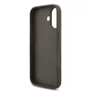 Guess PU 4G Metal Logo Strap tok, iPhone 17 - barna