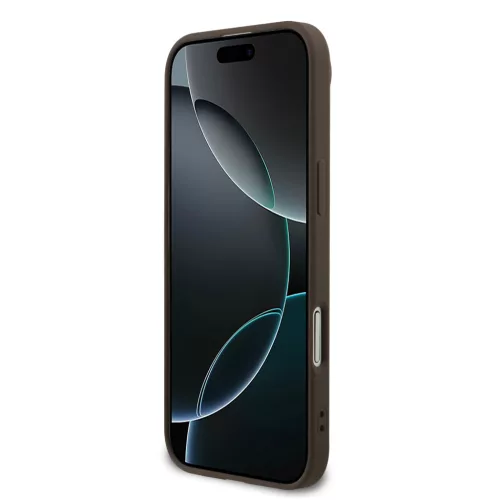 Guess PU 4G Metal Logo pántos iPhone Air - barna