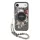  Guess IML Flowers Strap MagSafe tok, iPhone Air - fekete