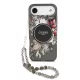  Guess IML Flowers Strap MagSafe tok, iPhone Air - fekete
