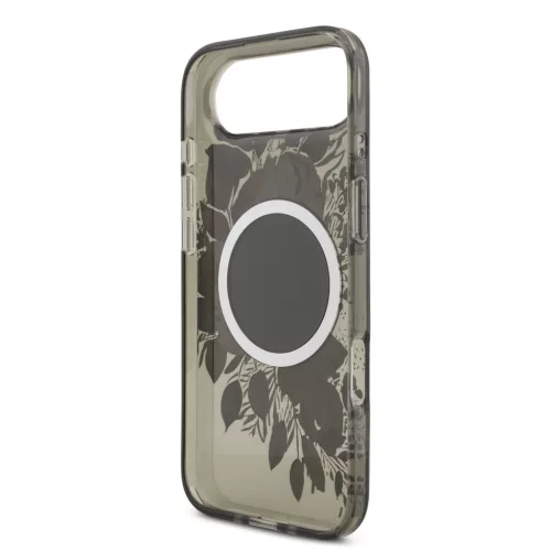  Guess IML Flowers Strap MagSafe tok, iPhone Air - fekete