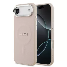 Guess PU Saffiano MagSafe tok, iPhone Air - rózsaszín