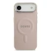 Guess PU Saffiano MagSafe tok, iPhone Air - rózsaszín