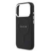 Guess PU Saffiano MagSafe tok, iPhone 17 Pro Max - fekete