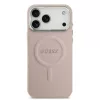 Guess PU Saffiano MagSafe tok, iPhone 17 Pro Max - rózsaszín