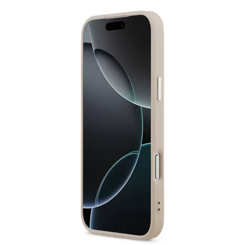 Guess PU Saffiano MagSafe tok, iPhone 17 Pro Max - rózsaszín