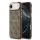 Guess PU Leather 4G arany keretes MagSafe tok, iPhone Air - barna
