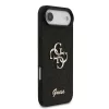 Guess PU Fixed Glitter 4G Metal Logo iPhone Air - fekete