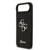 Guess PU Fixed Glitter 4G Metal Logo iPhone Air - fekete