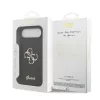 Guess PU Fixed Glitter 4G Metal Logo iPhone Air - fekete