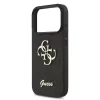 GUESS Pu Fixed Glitter 4G Metal Logo tok, iPhone 17 Pro